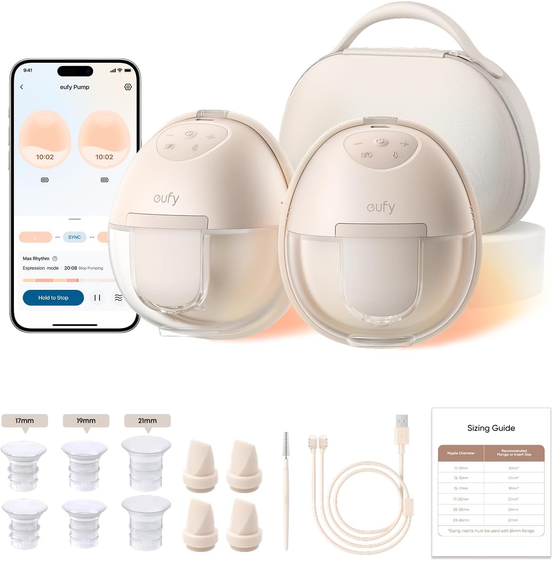 eufy S1 Pro wearable breast pump